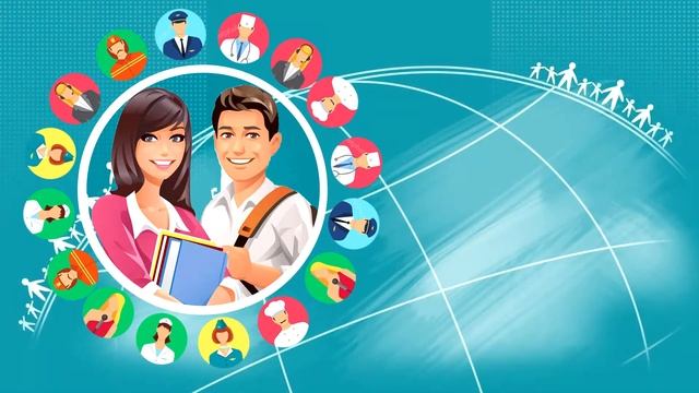 Заставка "Профориентационное занятие" смотреть онлайн