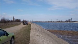 Днепровская вода пришла в Крым. Северо-Крымский канал продолжает наполняться. Красноперекопск 2022.