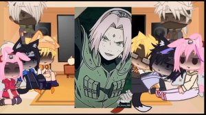 Реакция 7 команд из будущего и прошлого на ТТ {kakairu, sasunaru, sakuhina}
