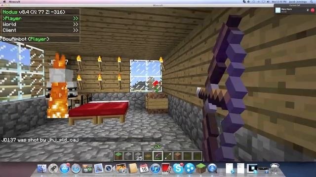Minecraft- Bow Aimbot