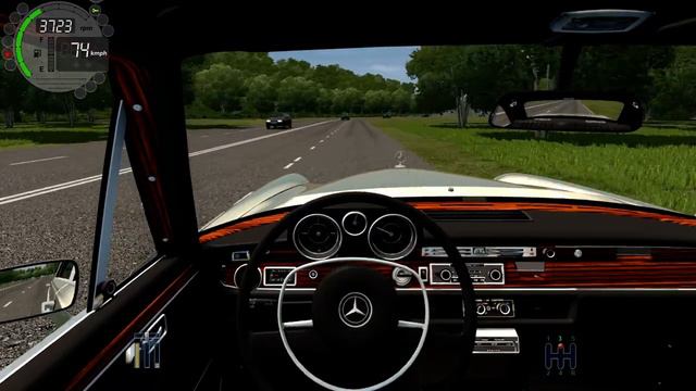Mercedes 300SEL 6.3 - City Car Driving Logitech Wheel