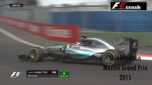 Формула 1 2015, Мексика, квалификация, вылет, Льюис Хэмилтон