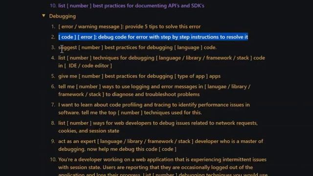 AI for developers Vid 3: Debug Like a Pro: 10 Expert Prompts for Swift Issue Resolution!