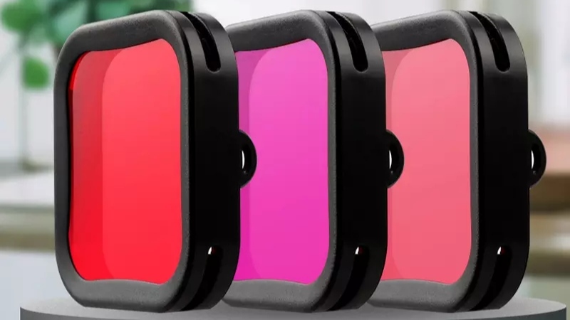 DJI OSMO ACTION - Фильтры для дайвинга.