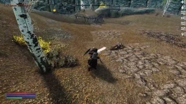Skyrim Requiem прохождение за воина данмера #2