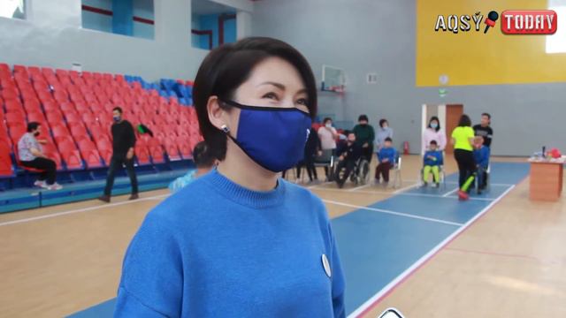 Бесплатная секция паралимпийского вида спорта бочча открылась в городе Аксу смотреть онлайн