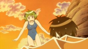 Прыжок в вечернюю воду