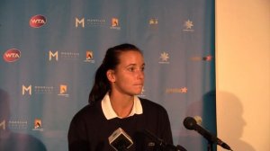 Jarmila Gajdosova press conference: Moorilla Hobart International