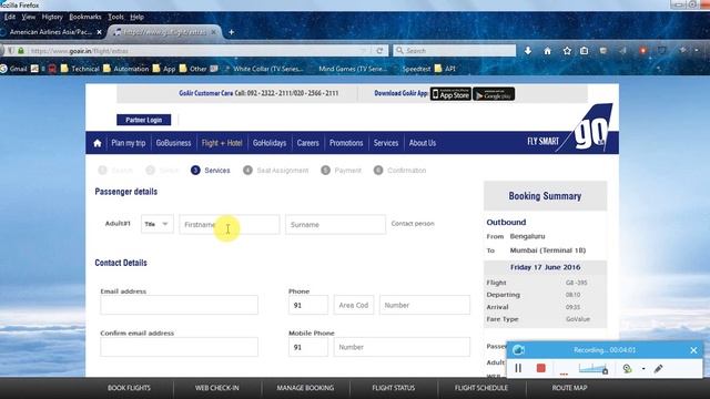Airlines ticket booking part 3 E2E scenario, automation implementation смотреть онлайн