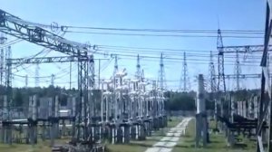 Переключения воздушным выключателем 500 кВ