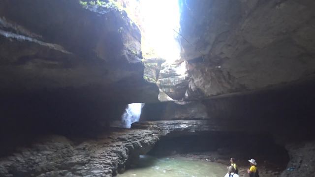 ДАГЕСТАН 4К Салтинский подземный водопад. Самый красивый водопад Дагестана. Дорога в Гуниб #3