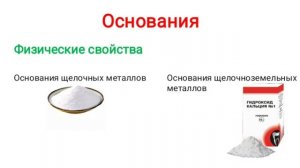 Основания (гидроксиды)
