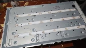 Часть 2 LED телевизор Ремонт LED телевизора LG Замена подсветки телевизора, установка линз LED