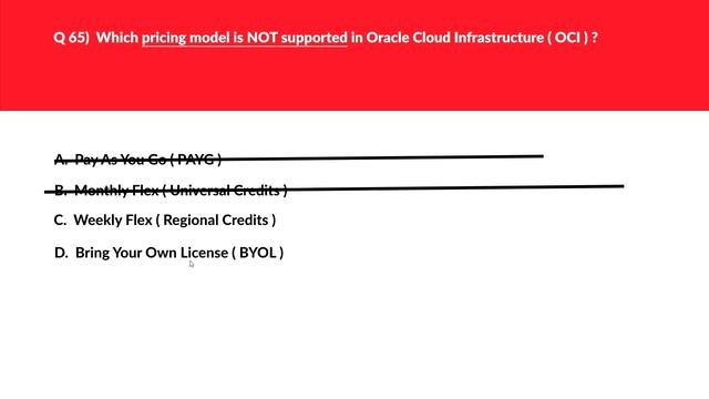 1Z0-1085-23 OCI 2023 Foundations Associate Practice Questions : Part 7 смотреть онлайн