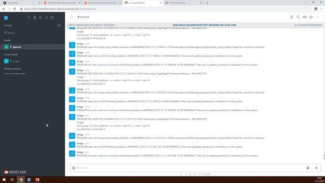 Icinga 2: Integration von Rocket.Chat und Request Tracker (Webinar vom 12. Dezember 2018) смотреть онлайн