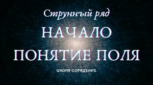 Струнный ряд. Начало. #Струны #Гарат