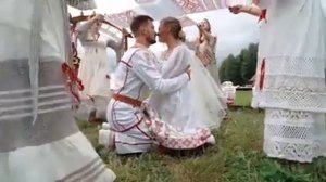 Свадьба в народном стиле в "Ваньково"