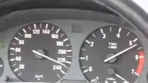 BMW 540 E39 разгон до 250 Км ч