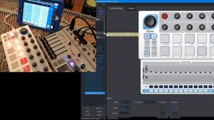 #Behringer Flow 8 midi control ARTURIA
