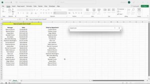 Using Custom Sort in Microsoft Excel