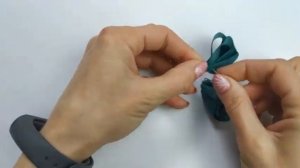 Бантик из ленты 2,5 см DIY Natalia Kvasha