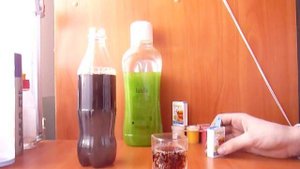 Эксперимент № 2 Как убрать газы с напитков?