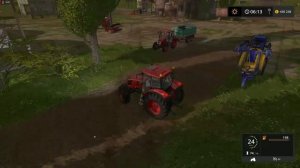 Farming Simulator 17 ➣ Прохождение • Sosnovka. Часть 418. Кормление и уход за Коровами и Овцами