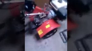 переделка передней подставки мотоблока угра