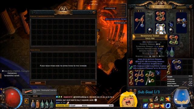 Abyss Start T16 Abaxoth Facetank Ex Drops Acuities 24 Hour Stream! Twitch Clips 8  Demi