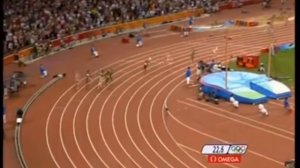 Олимпиада 2008 в Пекине Эстафета России 4 х 100 Золото