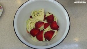 Капуста по-грузински со свеклой - простая и очень вкусная закуска к столу