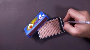 ШОК! Фокус с нарисованными спичками (3д рисунок).mp4