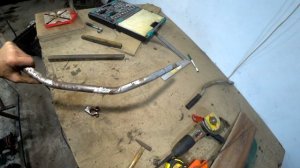 Самодельный минибайк с двигателем от мотоксы (триммера)