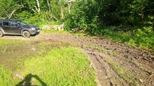 На рыбалку, на штатной резине Континенталь. Рено Дастер дизель.