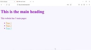 HTML and CSS (part 17): Change the colors of the links using CSS