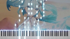 『Faruzan Demo ファルザン実戦紹介』Genshin Impact Piano | 原神ピアノ