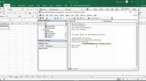 For each loop in  vba excel. How to get sheet name through excel vba.