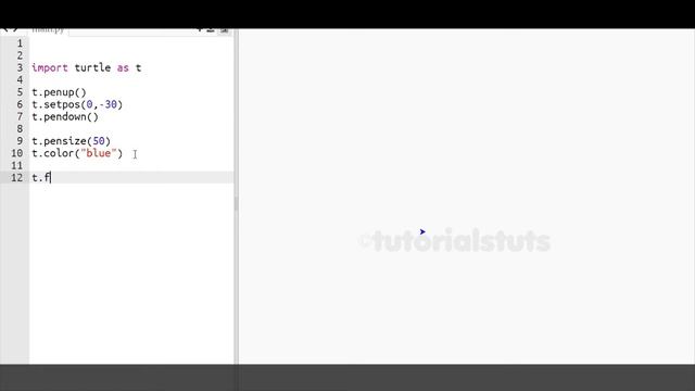 How to draw Number Pattern in Python Turtle |  Numerical Number 1 in Python | Tutorials Tuts