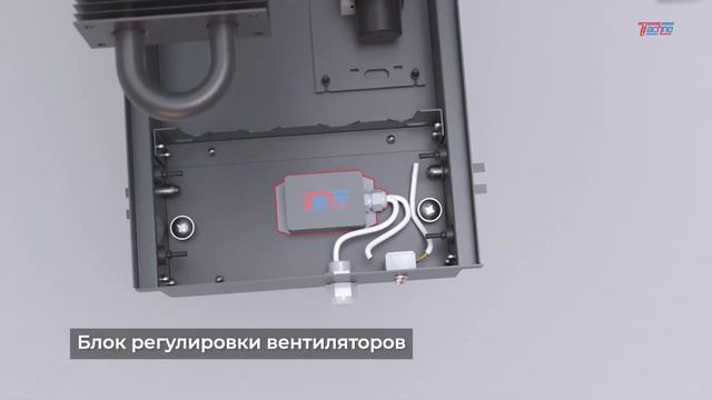 Устройство внутрипольного конвектора Techno с вентилятором смотреть онлайн