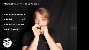 Cours D'harmonica très grands débutants#5-Michael Row The Boat Ashore  -BEIJA JEANZAC