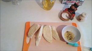 . #Мясо по-албански.# Блюда из куриной грудки