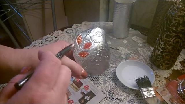 простая имитация металла, чеканки, красивый декор ч 2 смотреть онлайн