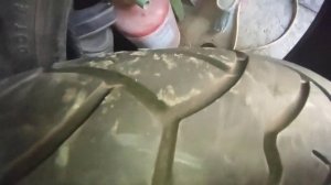 Покраска дисков  мотоцикла. Fzs 600