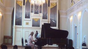 Шуман-Дебюсси. Два этюда в форме канона для двух фортепиано