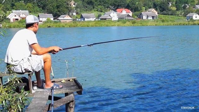 ?❗2 години - ВІДРО риби. Інструкція??? Ловля карася. Рибалка на махову вудочку. Поплавок риболовля
