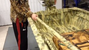 Лодка болотоход 3,5 м + мотор 9 Лифан