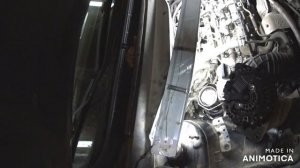 Как снять генератор Шевроле каптива 2,5 дизель 2013г.