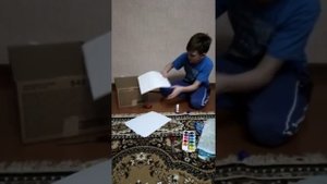 Делаем машину из коробки видео 1 серия