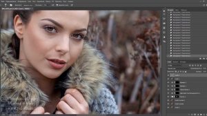 КОРИЧНЕВАЯ ОБРАБОТКА ФОТО