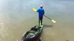 Viking Kayak Profish 400 Stability Test